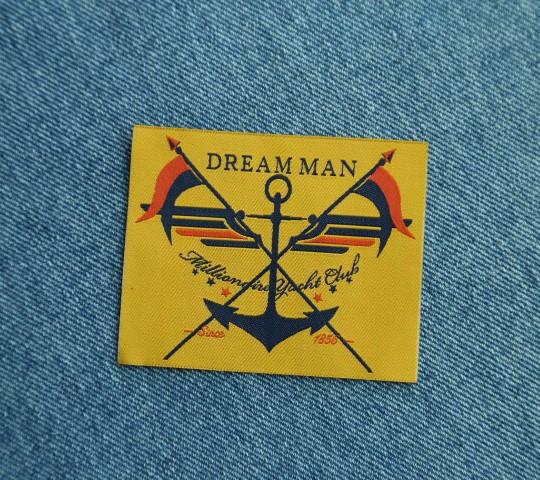 High Quality Custom Woven Label,Clothing Woven Label,Garment Woven Label Neck Tag