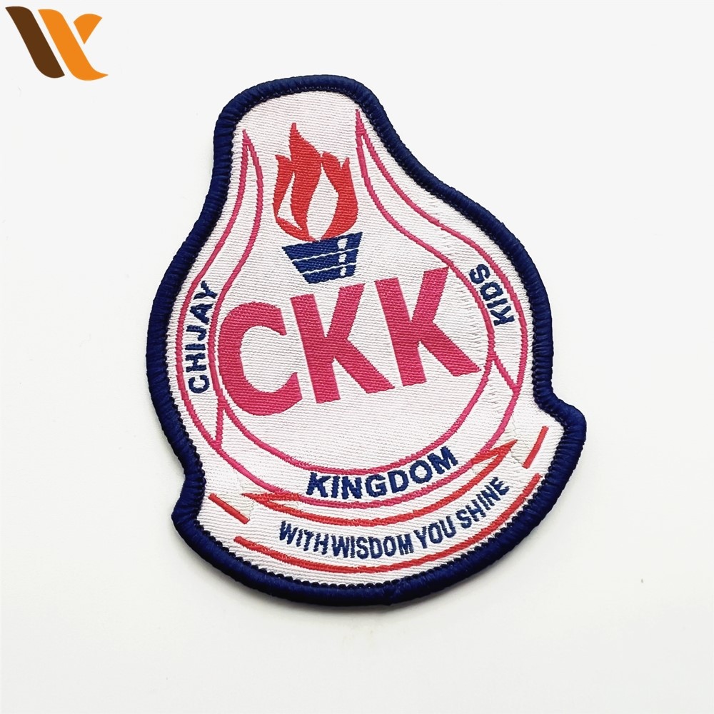 Custom Woven Patches In Very Special Shapes