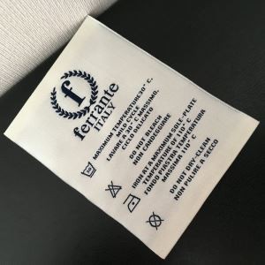 برچسب سفارشی Washable بافته شده بافته شده بافته شده